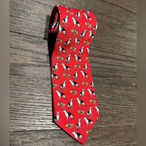 Tango by Max Raab Novelty Necktie‎ dogs All Silk Men's Tie, NWOT